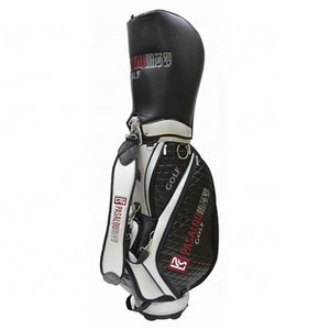 Soft and Durable PU Golf Staff Bag Golf Tour Bag