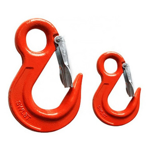 G80 lifting Eye slip hook with safety latch