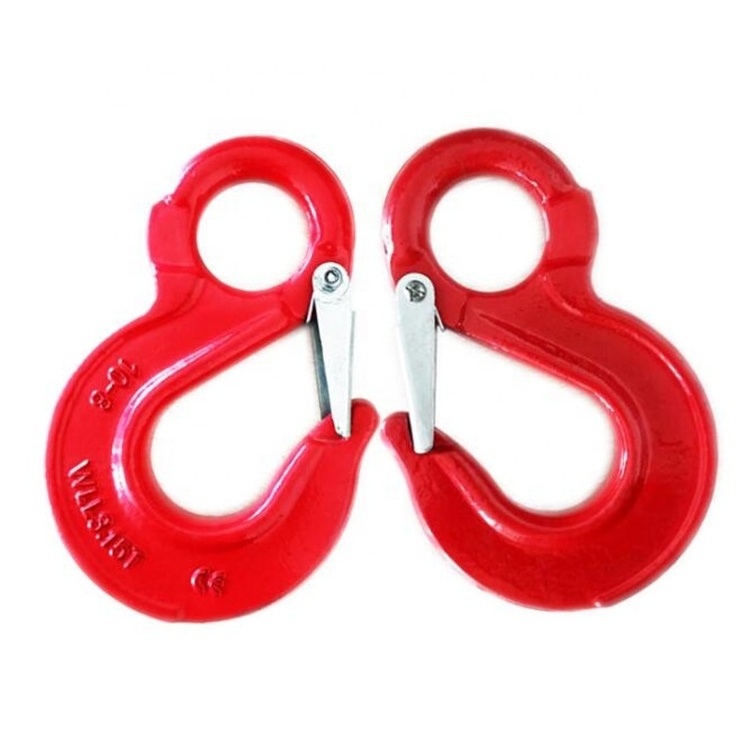 G80 lifting Eye slip hook with safety latch