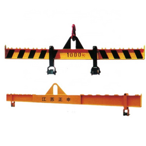 Heavy duty lifting crane spreader beam