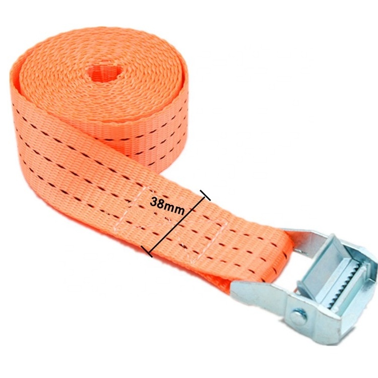 38mm cargo control Lashing strap cam buckle strap