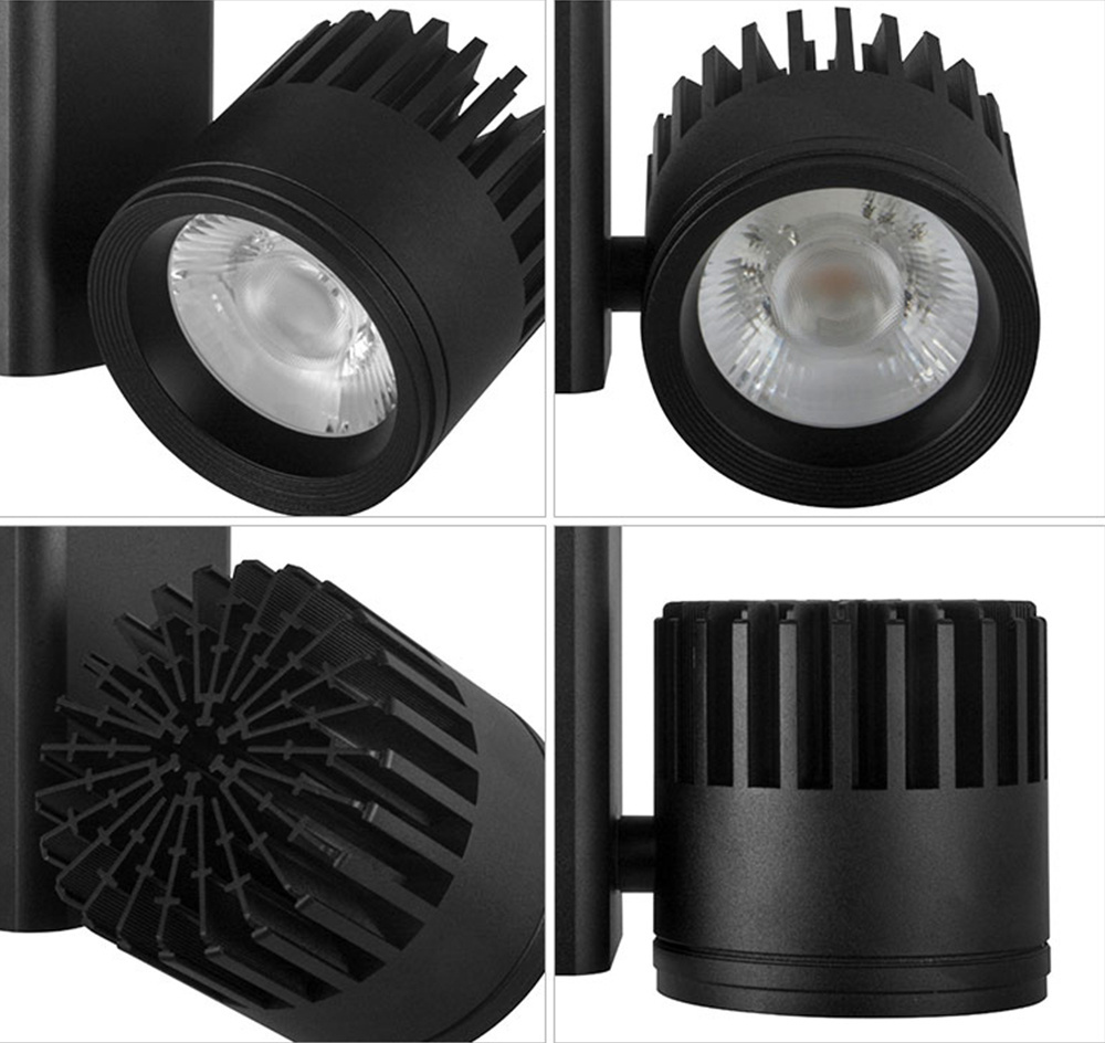 GOSUN 5 years warranty 15/24/30/40/60 degree rotatable 20w supplier led cob color adjustable track light