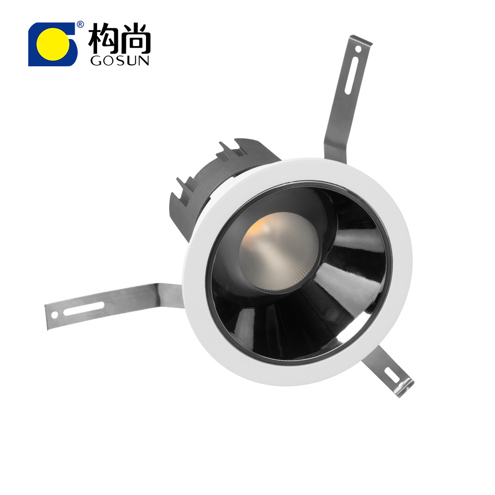 GOSUN recessed module smart home light 8W/10W/15W/20W/32W/42W light led cob downlight adjust down lights design