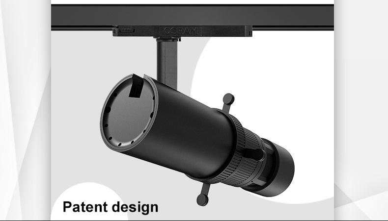 gosun 10w Aluminum housing handheld spot light dimmable tiny spotlight led track light with high quality