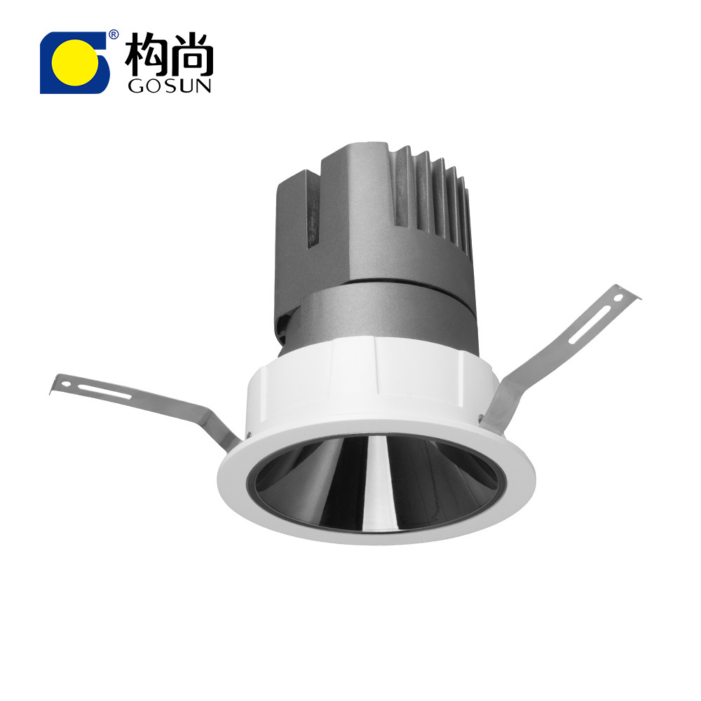 GOSUN recessed module smart home light 8W/10W/15W/20W/32W/42W light led cob downlight adjust down lights design