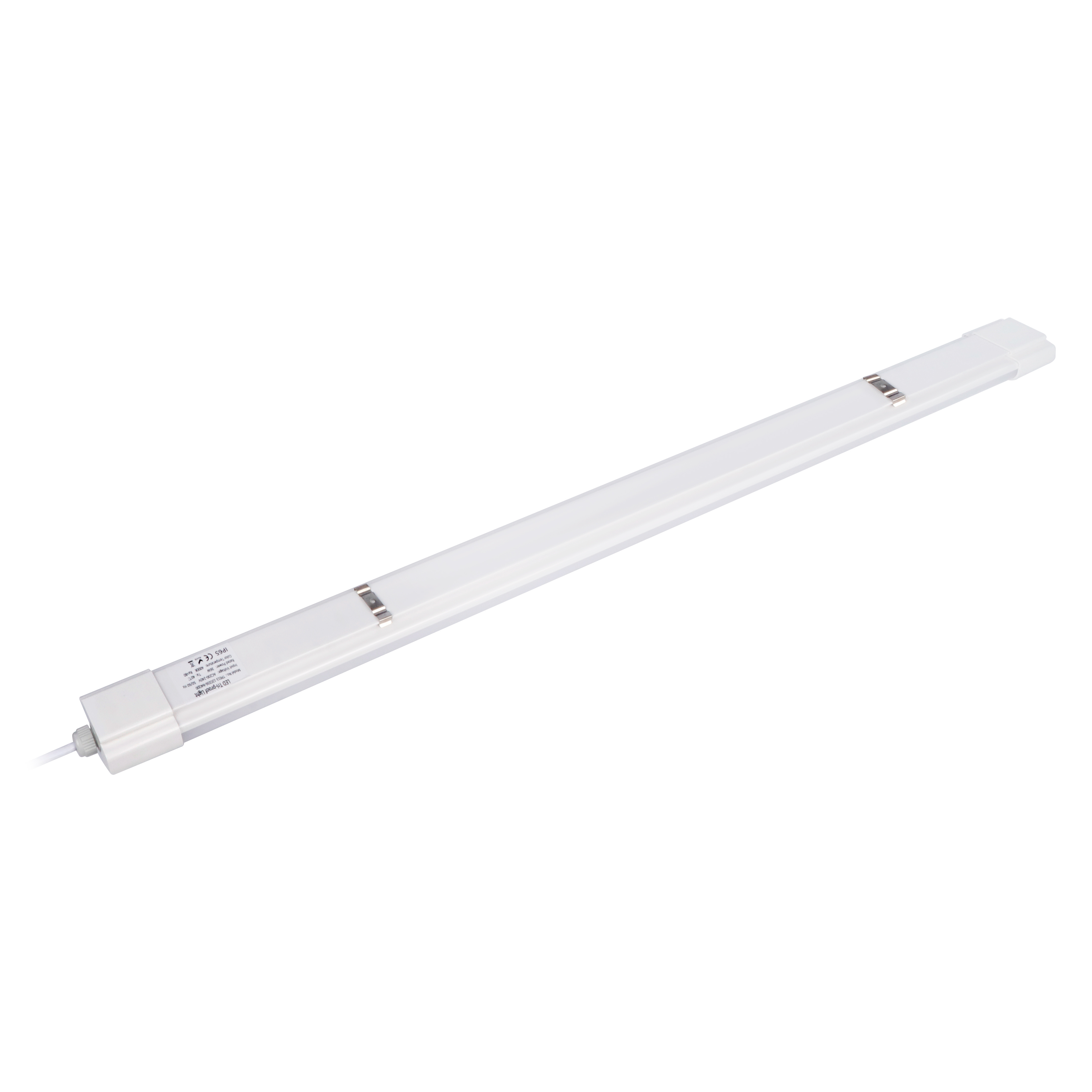 IP66 IP65 waterproof light led tube light fixture led tri-proof emergency fitting maintained lighting with battery backup