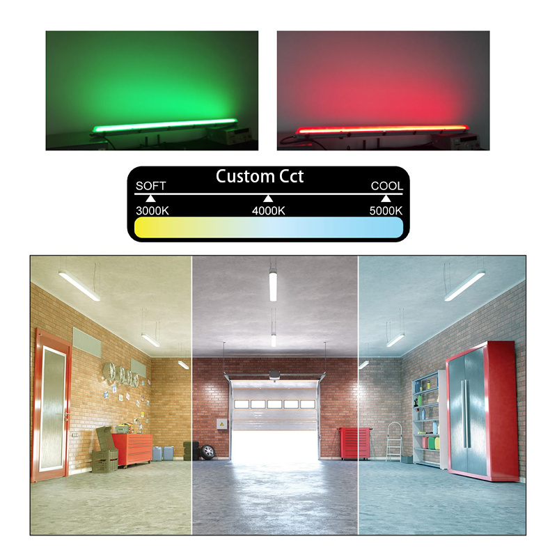 custom led batten led tube customized led linear light custom Cabinet Lights for Warehouse Office Supermarket indoor