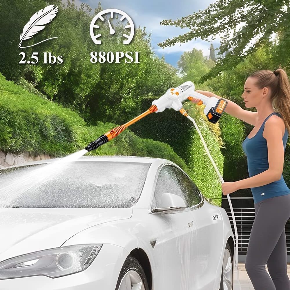 Wireless High Pressure Cleaner 888Vf Car Water Foam garden guns Spray Car Washer Gun