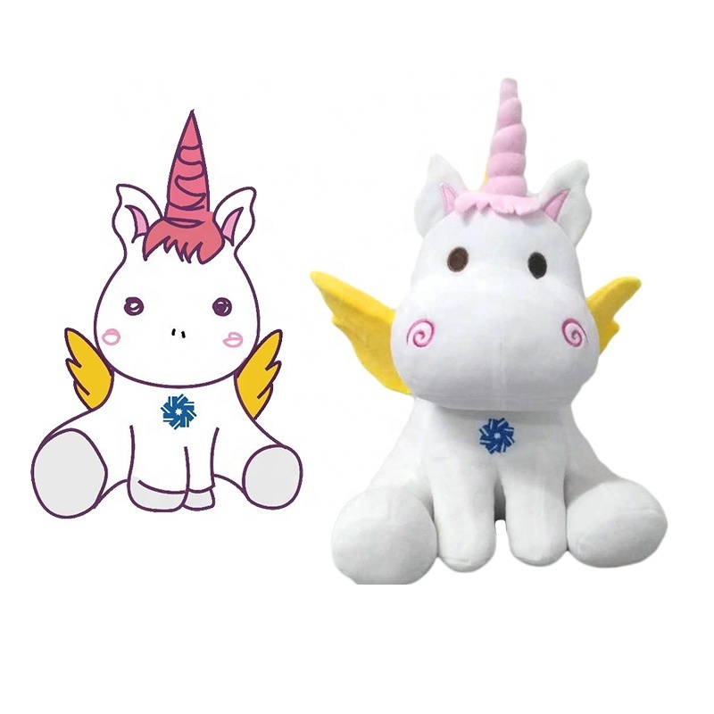 Soft Giant Stuffed Unicorn Bed And Blankets Large Plush Unicorn Toy