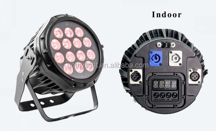 LED Par GT404-14 Powercon Waterproof Light 14x10 Rgbw Par Light Led dmx