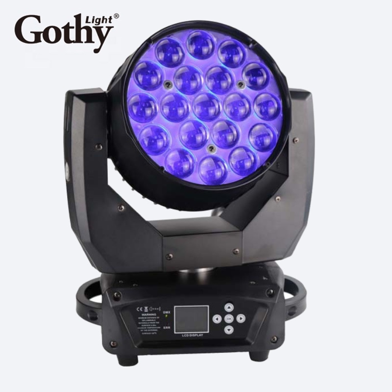 Good Price Event DJ Disco Beam 19pcs 15w Wash movinghead Stage Lighting