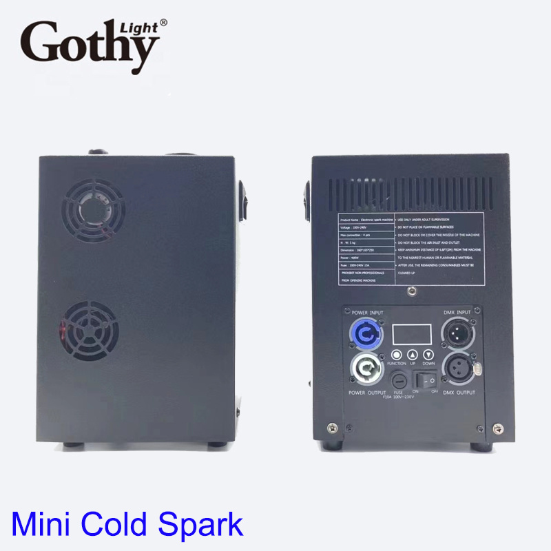 600w cold spark machine fireworks Without Smoke Safe with Hands For weddings Cold Spark Machine