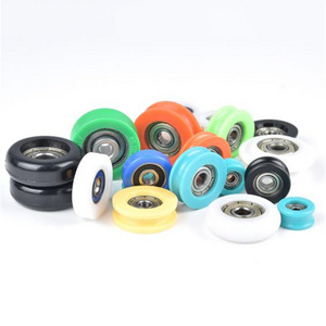 Professional durable plastic wheel sliding Window roller 608ZZ 625ZZ 6001ZZ 626ZZ 629ZZ Nylon Pulley Wheels with Bearing