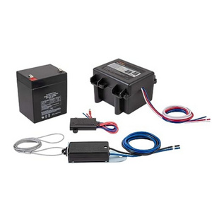 LED Test Trailer Brakes Breakaway Kit with Battery and Switch Side Load Break-Away Controller System Built in 12V 5AMP Charger