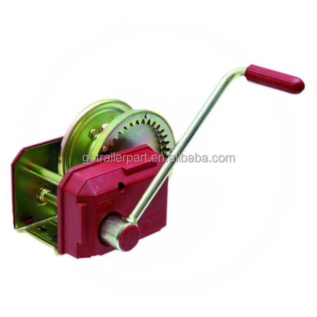 900KG Premium Trailer Manual Hand Winches Boat Trailer Hand Crank Winch Anchor Winch with Belt Webbing Strap