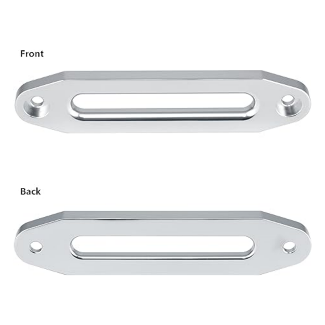 335mm*145mm*23mm Aluminum Hawse Fairlead Synthetic Winch Rope Cable Lead Guide Winch Aluminum Fairlead