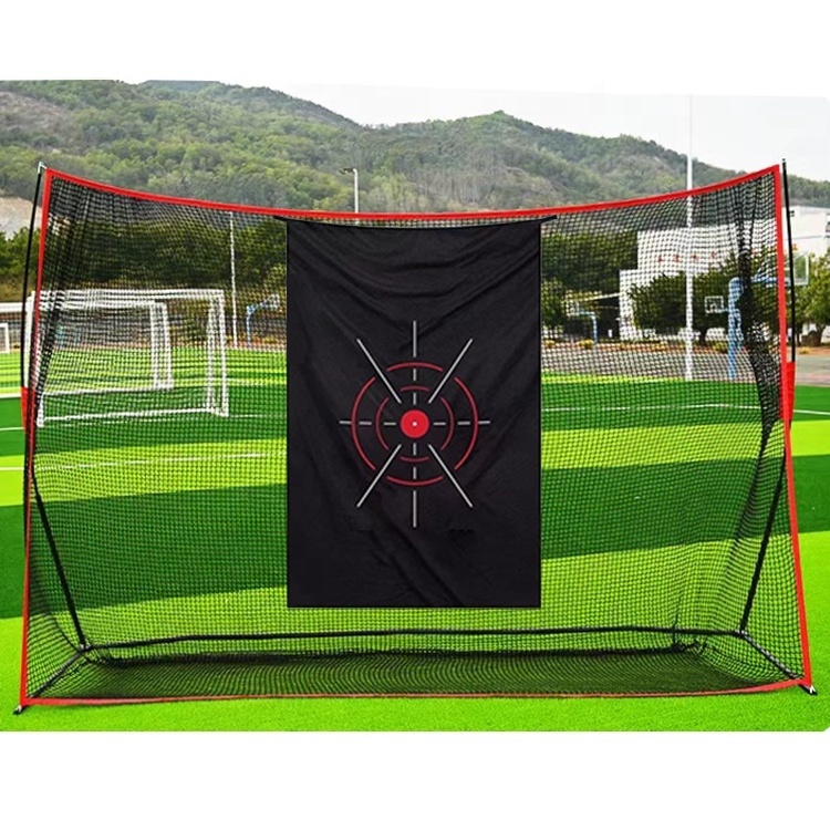 Indoor And Outdoor Softball Net Golf Swing Net Batting  Baseball Cages Golf Practice Net 10x7FT