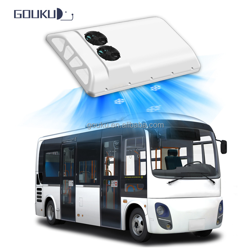 Bus Rooftop Electric Small Carrier school bus air conditioner vehicle unit with electric compressor