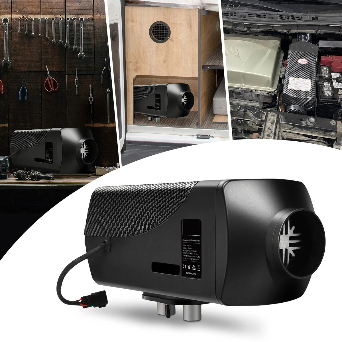 Portable diesel heater camping 12V 24V truck boat caravan car Diesel Air Heater for diesel rv heater similar to Webasto