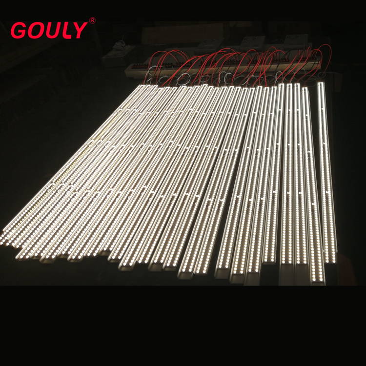 Constant-current Led Bar Dimmable LED Under Cabinet Kitchen Closet Pantry Shelf Lighting Supermarket Rack LED Aluminum Light Bar