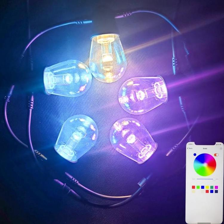 24v led pixel light string bulb dmx ws2811 ucs1903 china manufacturer rgb dream multicolor smd 5050 module 24v pixel string bulb