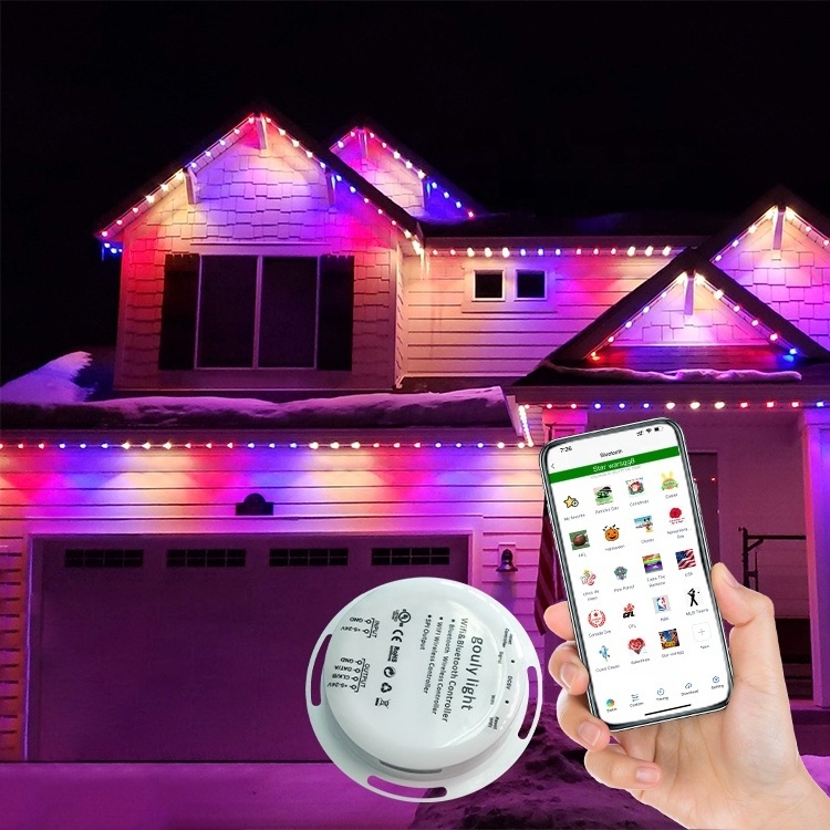 outdoor wall  vintage  led spot  line rgb pixel  light 30mm  replacement bulbs 12 volt Christmas led string outdoor