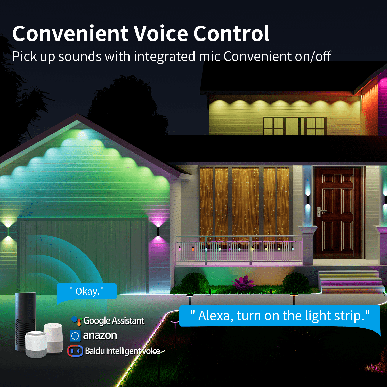 gouly manufacturer holiday decoration lighting 36v ucs1903 smart controller pixel christmas permanent lights