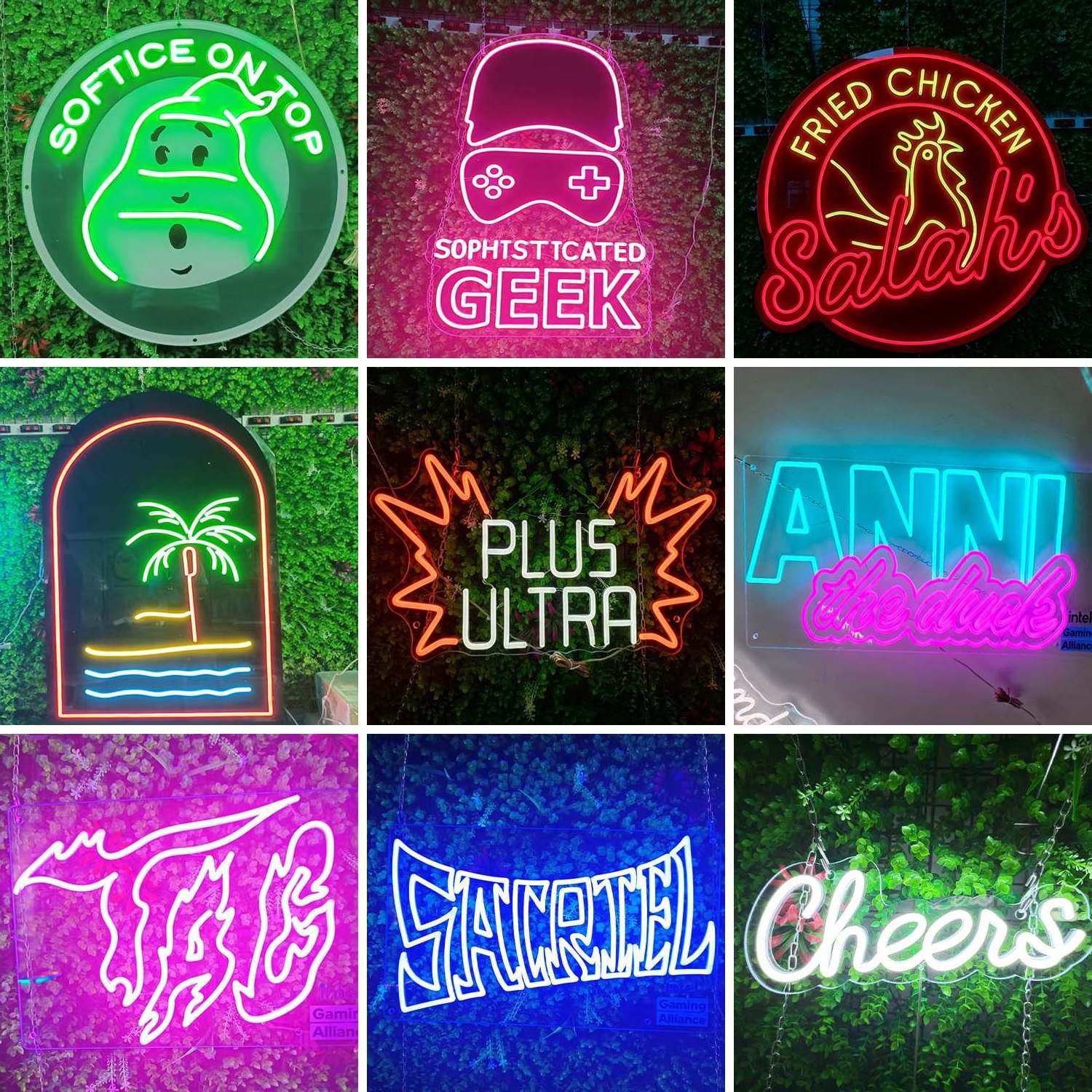 led neon light neon flex rope light full color waterproof ip67 3d lamp acrylic usb led night lights neon sign lamp