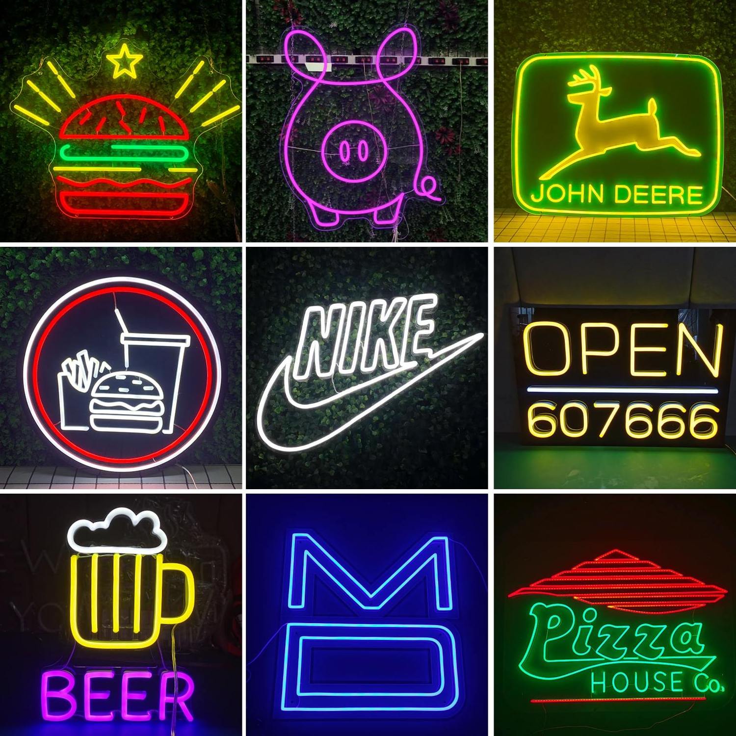 led neon light neon flex rope light full color waterproof ip67 3d lamp acrylic usb led night lights neon sign lamp