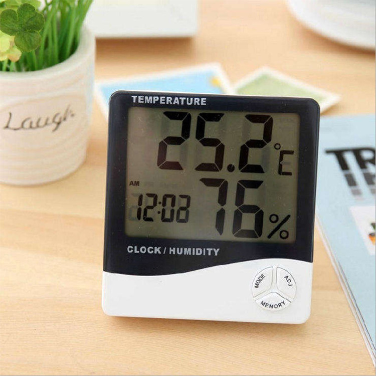 Indoor Thermohygrometer Hygrometer With Sensor And Probe Wireless Hygrometer