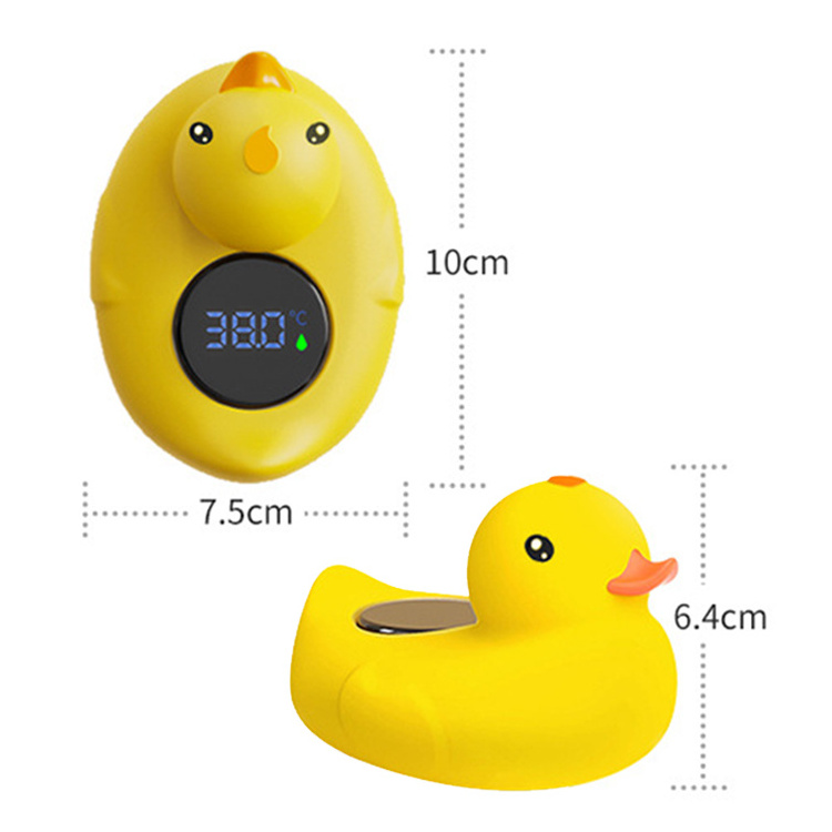 Cartoon Floating Kids Bath Thermometer Lovely Baby Water Thermometer Toy Plastic Water Sensor Thermometer