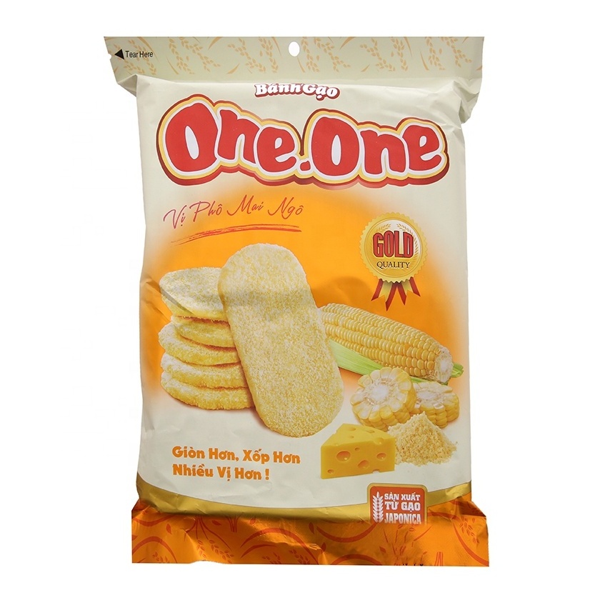 One One Rice Cracker Cheese Corn 118g/ Rice Cracker