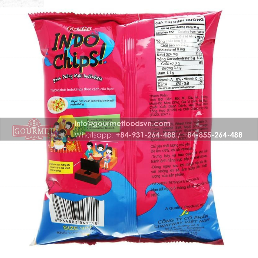 Oishi Indo Chips Puffed Snack 80g/ Oishi Liwayway/ Oishi Crackers