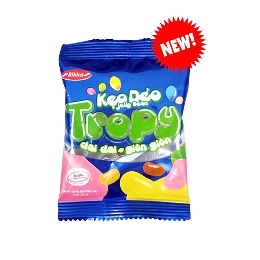 Bibica Tropy Gummy Candy Bear Bag/ Jelly Candy With Fruits Flavor / Best gummy candies