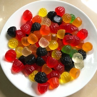 Bibica Tropy Gummy Candy Bear Bag/ Jelly Candy With Fruits Flavor / Best gummy candies