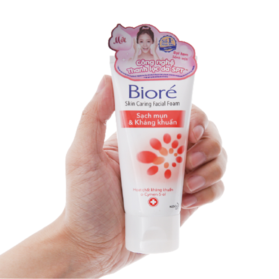 Bior Acne Cleansing and Anti bacterial Foaming Cleanser 50g/ Bior Face Foam Cleanser