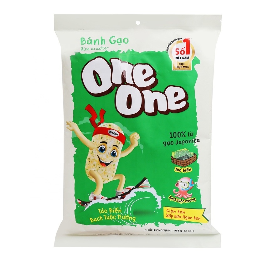 One One Rice Cracker Seaweed 104g/ Rice Cracker