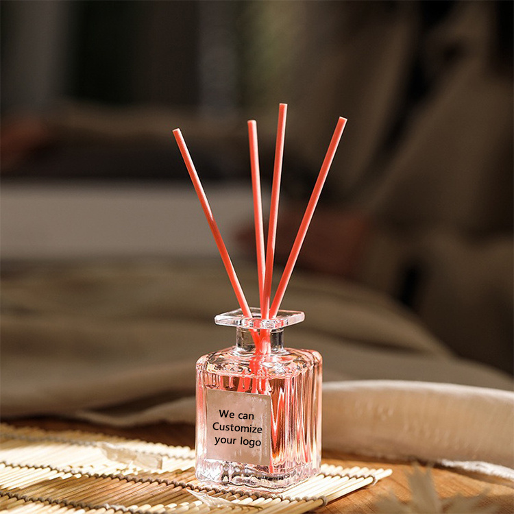 Customized  Home Fragrance Perfume Aroma Reed Diffuser De Senteur With Rattan Sticks Air Freshener de senteur