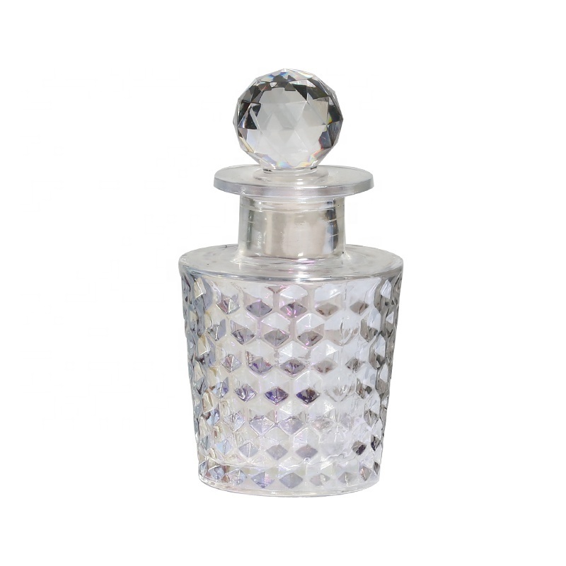 Iridescent Room Air Diffuser glass perfume diffuser bottle