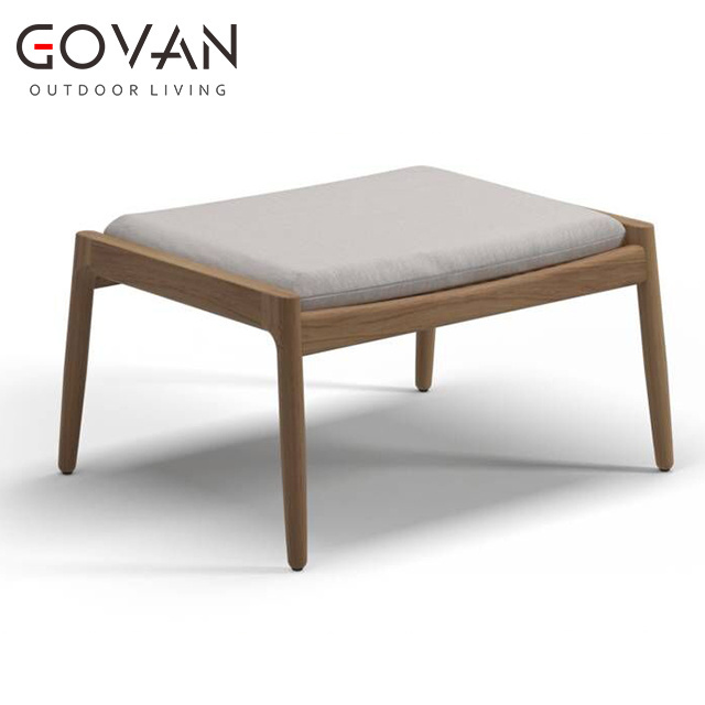 Garden Furniture Modern design villa Patio New Style teak furniture Outdoor Ottoman