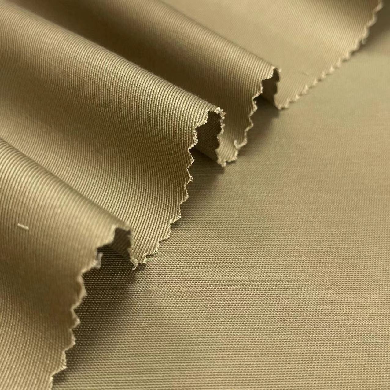 98% Cotton 2% Spandex Elastic Pants Fabric Cotton Spandex Fabric Woven Cotton Twill Fabric For Trousers