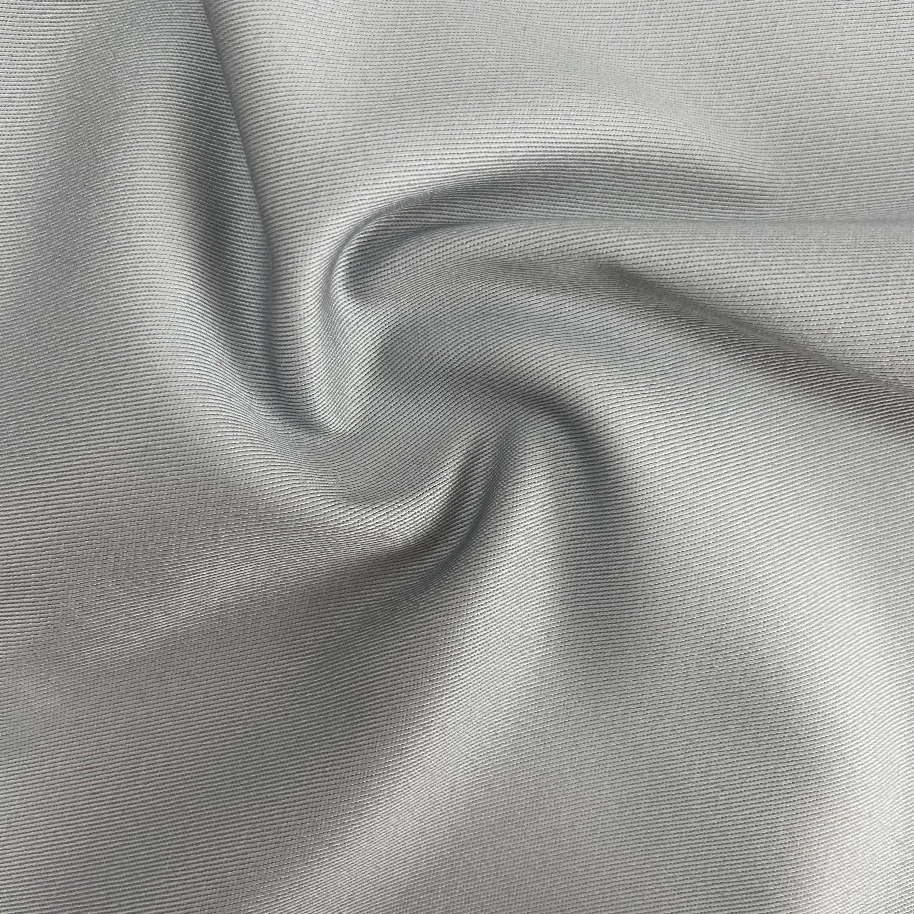 Chinese supplier cotton elastane fabric 98% cotton 2% spandex plain dyed  twill cotton twill stretch chino fabric