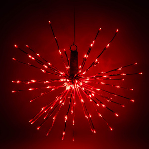 Single Color 120v 16 inches  5mm 80L Waterproof  Starburst Spritzer Christmas Lights for Family Christmas