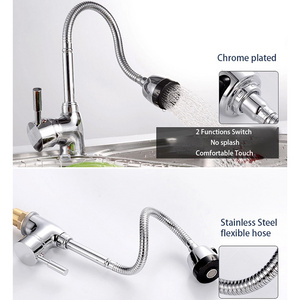 Flexible Kitchen Tap Head Movable Sink Faucet 360 American Standard Kitchen Faucets with Pull Down Sprayer