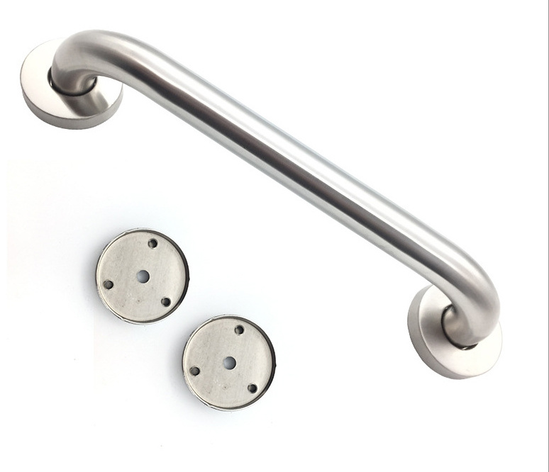 304 Stainless Steel Shower Brushed Nickel Balance Handle Bar Safety Hand Rail Support Grab Bar For Bathtubs And Showers Grab Bar