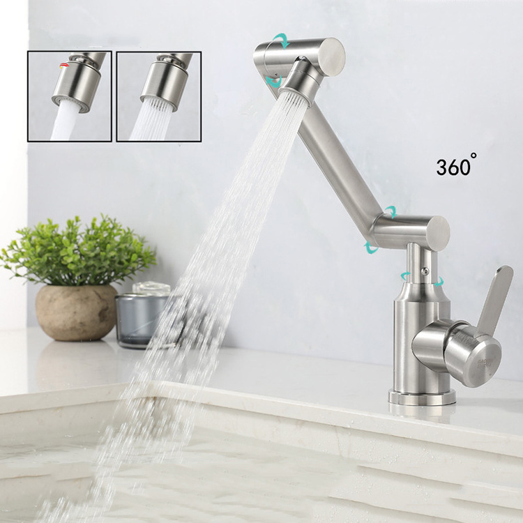 Hot Sale High Quality SUS304 360 Degree Free Rotating Tap Faucet Extender Swivel Aerator Kitchen Faucet