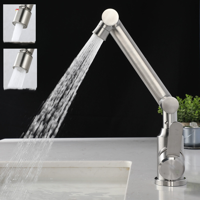 Hot Sale High Quality SUS304 360 Degree Free Rotating Tap Faucet Extender Swivel Aerator Kitchen Faucet