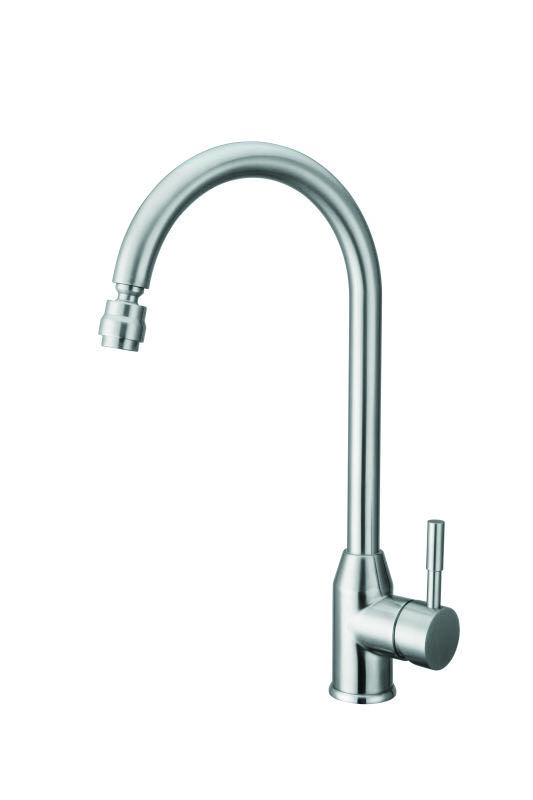 Bathroom Kitchen Mixer Deck Mounted Single Handle Thermostatic Hot and Cold Water Sink Mixer Tap