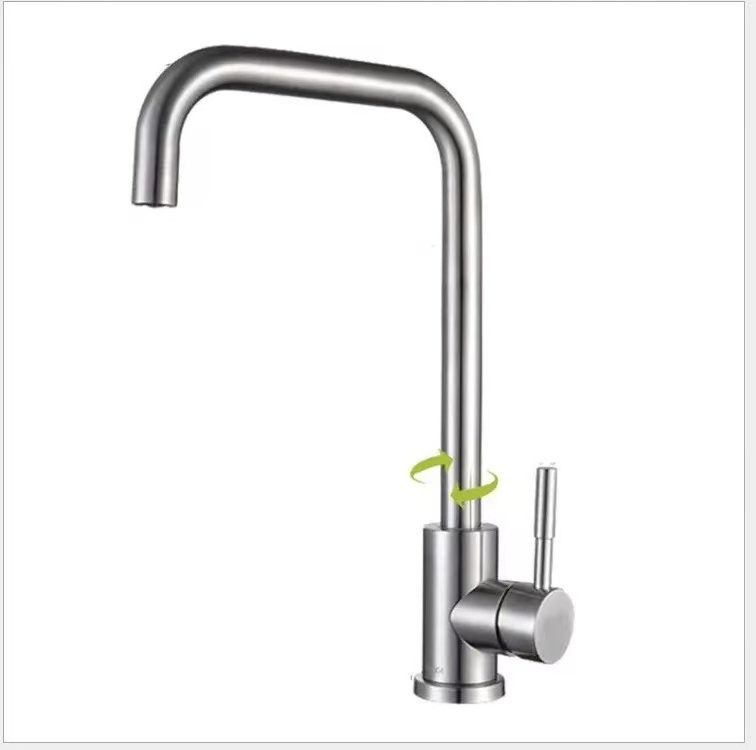 Black Kitchen faucet griferia SUS304 stainless steel grifo de cocina high taps faucets mixers taps kitchen sink faucets