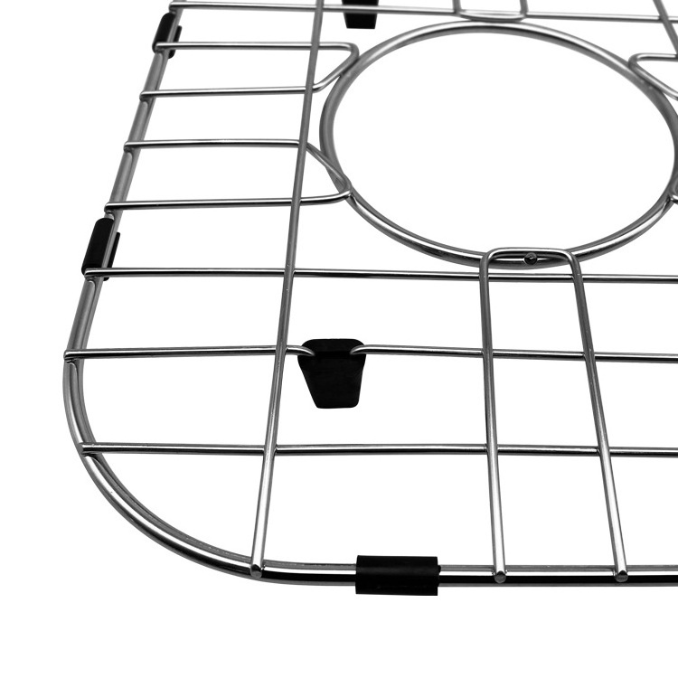 Customize Stainless Steel Bottom Grid Kitchen  Accessories Rack  Multifunctional Bottom  Kitchen Sink Grid